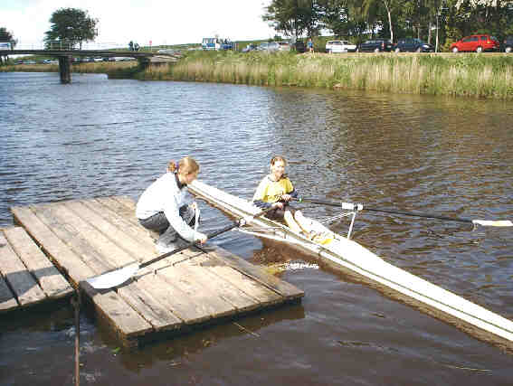 Henrike am Siegersteg